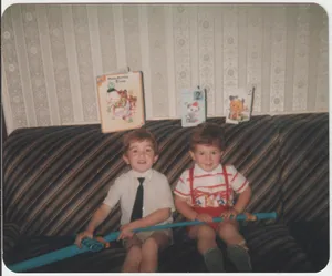 My first two sons Mark and Thomas - RIP Thomas.